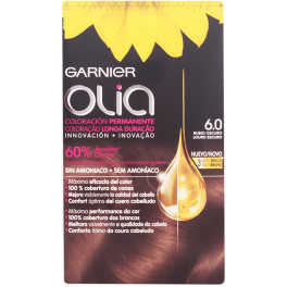 Garnier Olia Coloración Permanente 60 Rubio Oscuro 4 Piezas Mujer