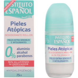 Desodorante roll-on para pele atópica Instituto Espanhol pele sensível 75 ml unissex
