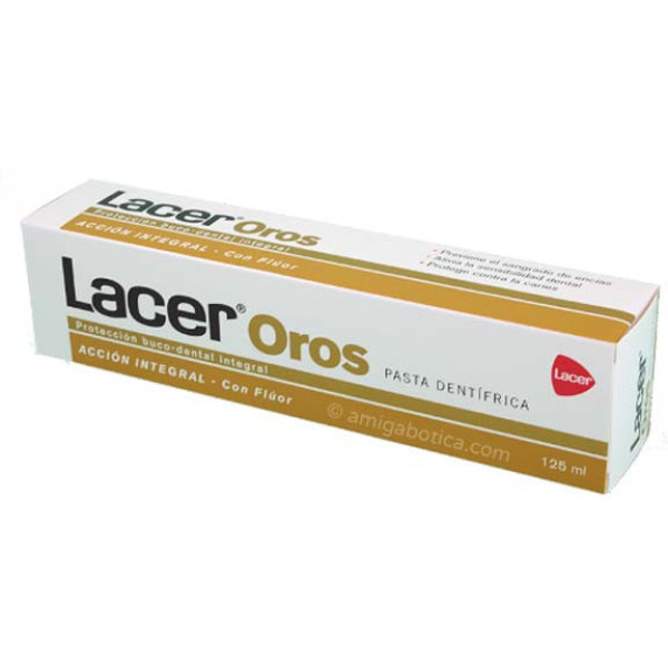 Lacer Oros Pasta Dentifrica Con Fluor 125ml