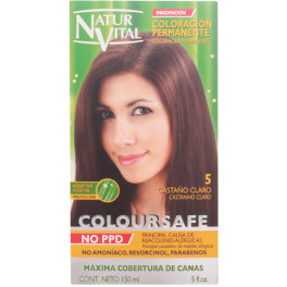 Corante Permanente Nature and Life Coloursafe 5-marrom claro 150 ml