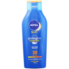 Nivea Sun Protects & Hydrates Leite Spf30 400ml Unissex