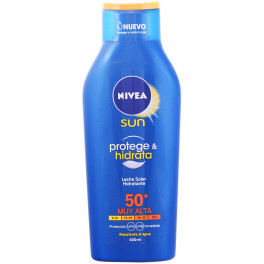 Nivea Sun Protects & Hydrates Leite FPS 50+ 400 ml unissex