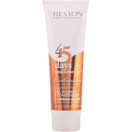 Revlon 45 Days 2in1 Shampoo &conditioner For Intense Coppers 275 Ml Unisex