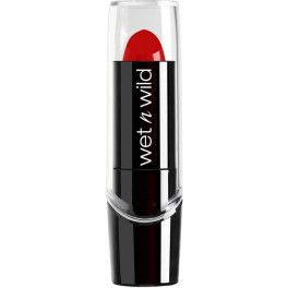 Wet N Wild Silk Finish Lipstick Barra De Labios Hot Red