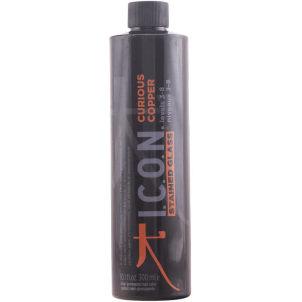 I.c.o.n. Stained Glass Curious Copper Semi-permanent Levels 3-8 300ml Unisex