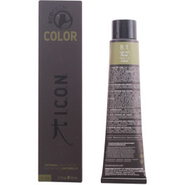 I.c.o.n. Ecotech Color Natural Color 8.1 Light Ash Blonde 60 Ml Unisex