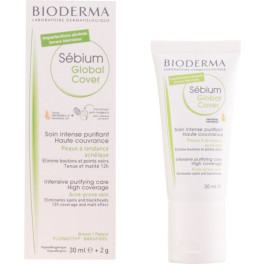 Bioderma Sebium Global Cover Soin Intense Purifiant 30 Ml Unisex