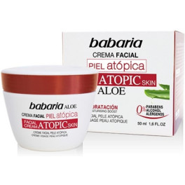 Babaria Piel Atopica Aloe Vera Crema Facial 0% 50 Ml Unisex