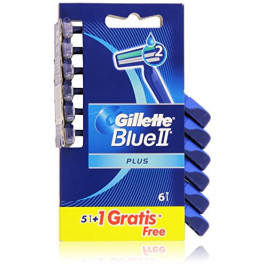 Gillette Blue Ii Plus De 5 + 1 Unidad