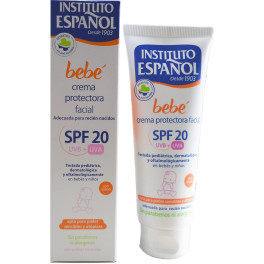 Instituto Español Bebe Crema Protectora Facial Spf20 75 Ml Unisex