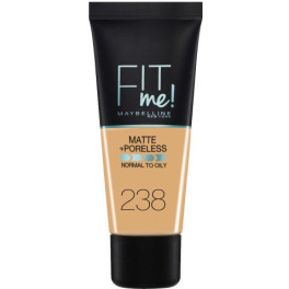 Maybelline Fit Me Matte+poreless Foundation 238-rich Tan Mujer