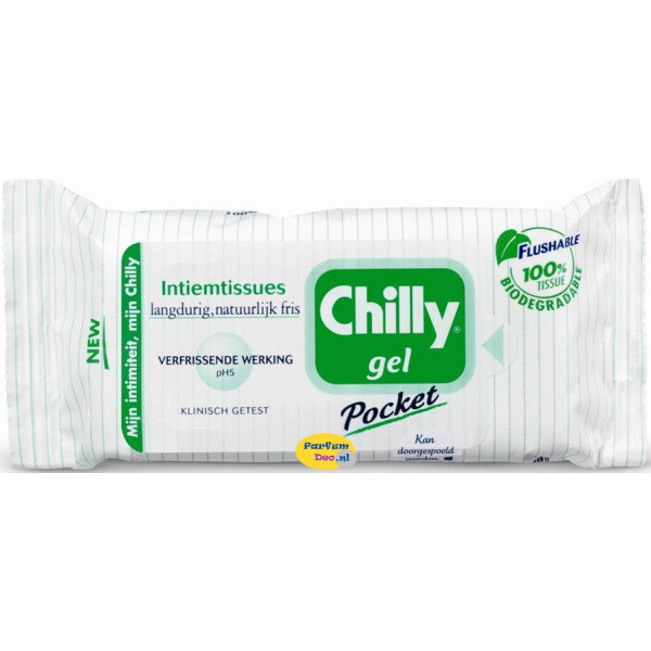 Chilly Fresh Toallitas íntimas 12 Uds Mujer