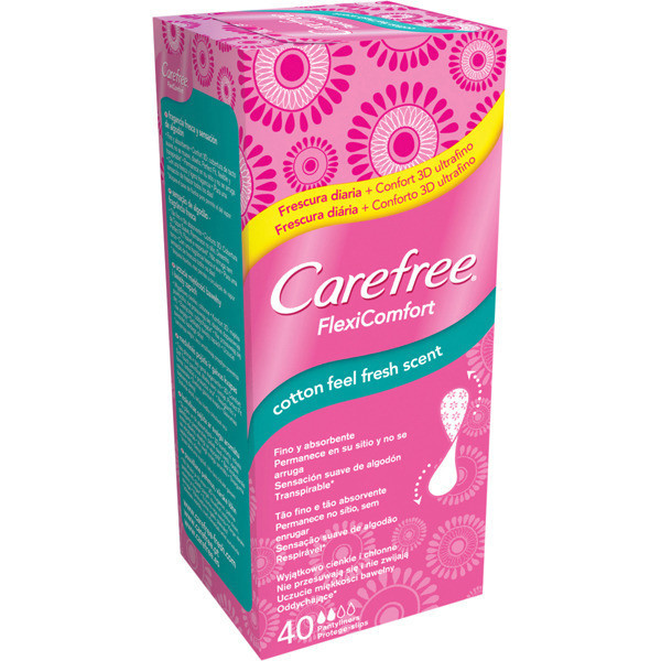 Carefree Protector Flexicomfort 40 Uds Mujer