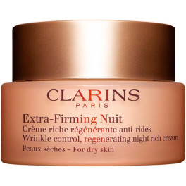 Clarins Extra Firming Nuit Crème Riche Peaux Sèches 50 Ml Mujer
