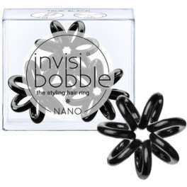 Invisibobble Nano True Black 3 Uds Unisex