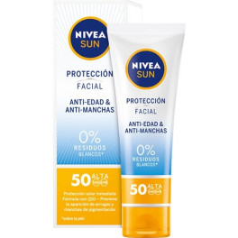 Nivea Sun Facial Antimanchas e Antienvelhecimento Spf50 50 ml Unissex