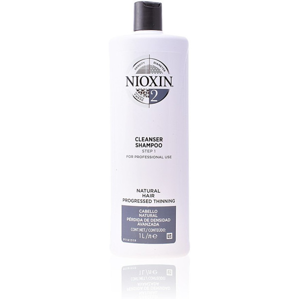 Nioxin System 2 Shampoo Volumizing Very Weak Fine Hair 300 Ml Unisex