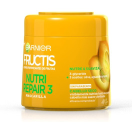Garnier Fructis Nutri Repair-3 Mascarilla 300 Ml Unisex