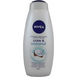 Gel de banho Nivea Care & Coconut 750 ml unissex