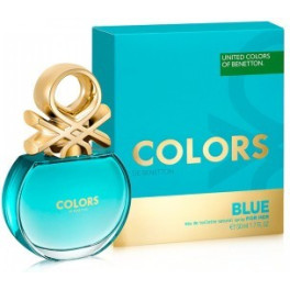 Benetton Colors Blue Eau de Toilette Vaporizador 50 Ml Mujer