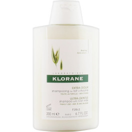 Klorane Ultra-gentle Shampoo With Oat Milk 200 Ml Unisex