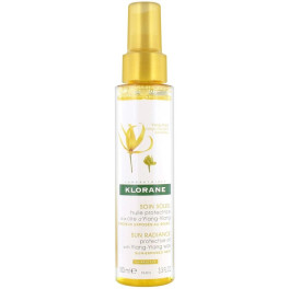 Klorane Sun Radiance Protective Oil With Ylang-ylang 100 Ml Unisex