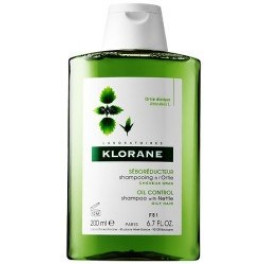 Klorane Oil Control Shampoo With Nettle 200 Ml Unisex
