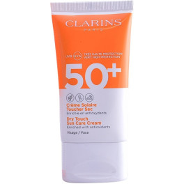 Clarins Solaire Crème Toucher Sec Spf50 50 Ml Mujer
