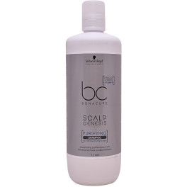 Schwarzkopf Bc Scalp Genesis Shampoo Purificante 1000 ml Unissex