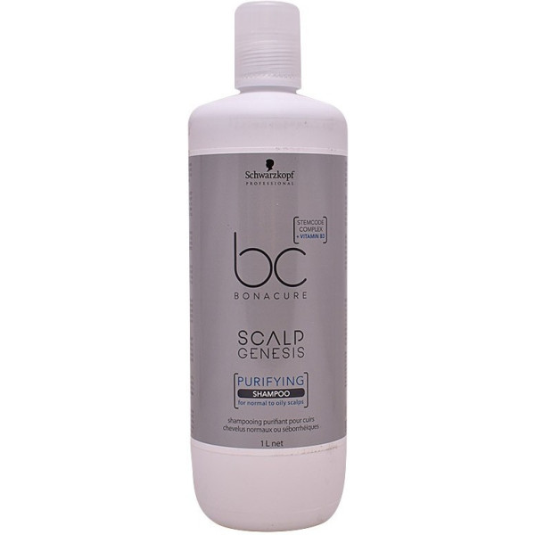 Schwarzkopf Bc Scalp Genesis Purifying Shampoo 1000 ml Unisex