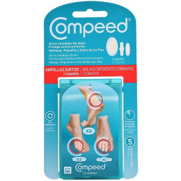 Compeed Ampoules Assortiment 3 Tailles 5 Pansements Unisexe