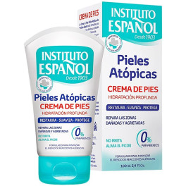 Spanish Institute Peau Atopique Crème Hydratante Et Réparatrice Pieds 100 Ml Unisexe