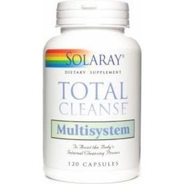 Solaray Total Cleanse Multisystem 120 Caps