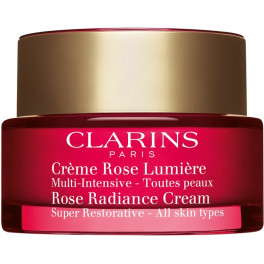 Clarins Multi-intensive Crème Rose Lumière Toutes Peaux 50 ml Mulher