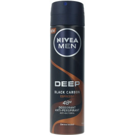Nivea Men Deep Espresso Deodorant Vaporizador 150 Ml Hombre
