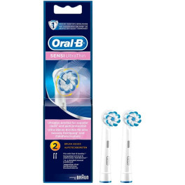 Oral-b Sensi Ultrathin Clean Cabezales 2 Piezas Unisex