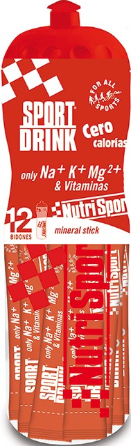 Nutrisport Sport Drink Cero Calorias + Bidon 12 Stick Nutrisport Sport Drink Cero Calorias + Bidon 12 Stick