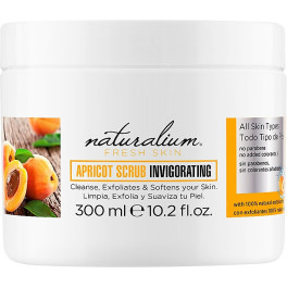 Naturalium Apricot Scrub Invigorating 300 Ml Unisex
