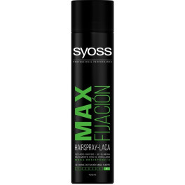 Syoss Max Fixing Lacquer Mega Resistance 400 Ml Donna