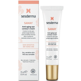 Sesderma Samay creme para os olhos antienvelhecimento para pele sensível 15 ml feminino