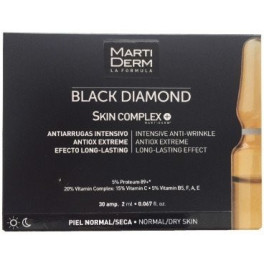 Martiderm Black Diamond Intensive Anti-wrinkle Ampoules 30 X 2 Ml Unisex