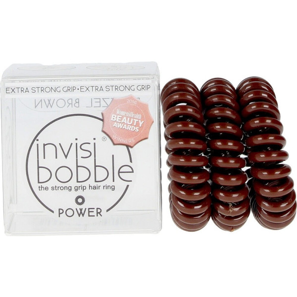 Invisibobble Power Pretzel Marrone 3 Unitu00e0 Donna