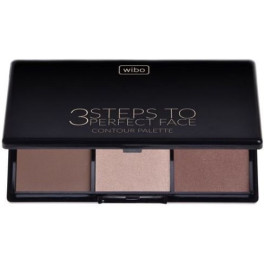 Wibo 3 Steps To Perfect Face Contour Palette Dark