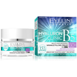 Eveline Hyaluron Clinic Multi-nourishing Wrinkle Filling Cream +60 50ml