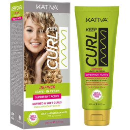 Kativa Keep Curl Definer Leave-in Cream 200 Ml Mujer