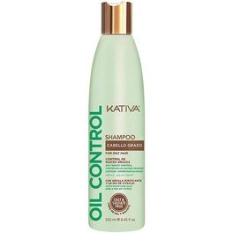 Kativa Oil Control Shampoo Mulher 250 ml - Shampoo para cabelos oleosos