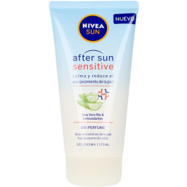 Nivea Sun After Sun Sensitive Gel Crema Sin Perfume 175 Ml Unisex