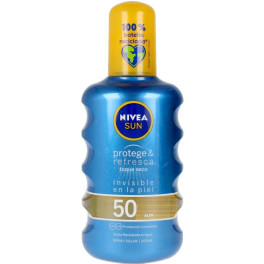 Nivea Sun Protects & Refresh Spray Spf50 200 ml Unissex