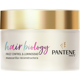 Pantene Hair Biology Frizz & Luminosidad Mascarilla 160 Ml Unisex