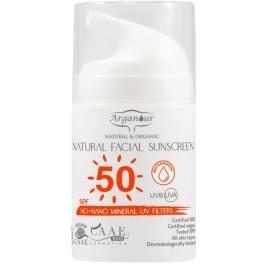 Arganour Natural&organic Facial Sunscreen Spf50 50 Ml Unisex